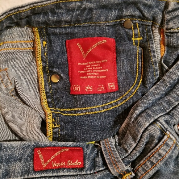 Vigoss Studio Adrianna Flare Stretch Womens Jeans - Picture 6 of 7